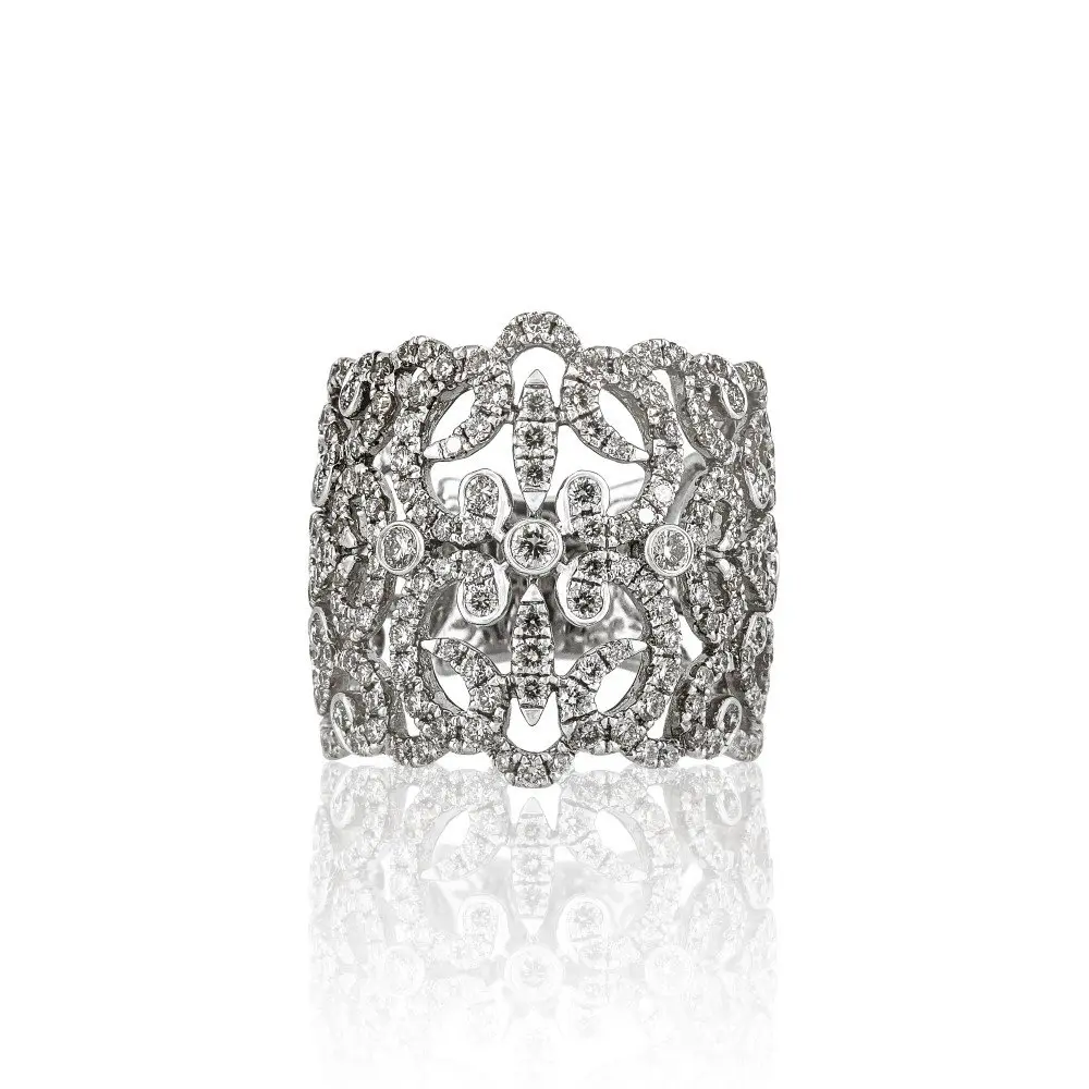 White Gold Ring 18Kt.
