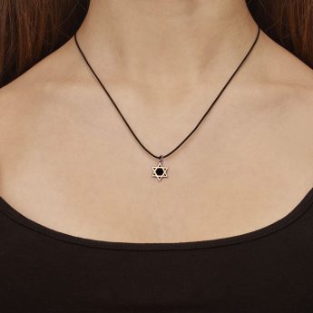 Alternative view of David Star Pendant by Gavello