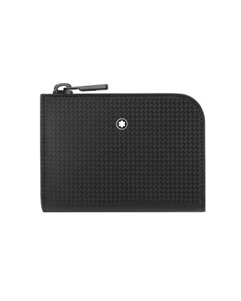 Montblanc Extreme 2.0 black leather Business Card Holder with Zip 127956