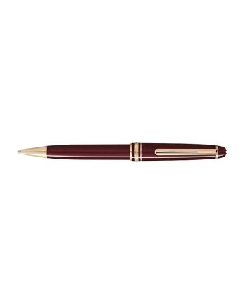 Alternative view of Montblanc Meisterstuck Burgundy Red Classique Gold-Coated Ballpoint Pen 133008